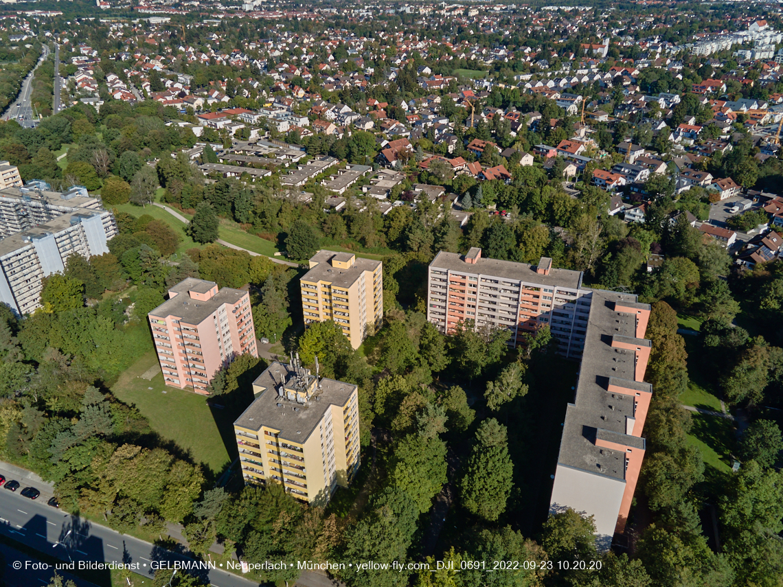 23.09.2022 - Sanierung am Karl-MArx-Ring 11-21 in Neuperlach